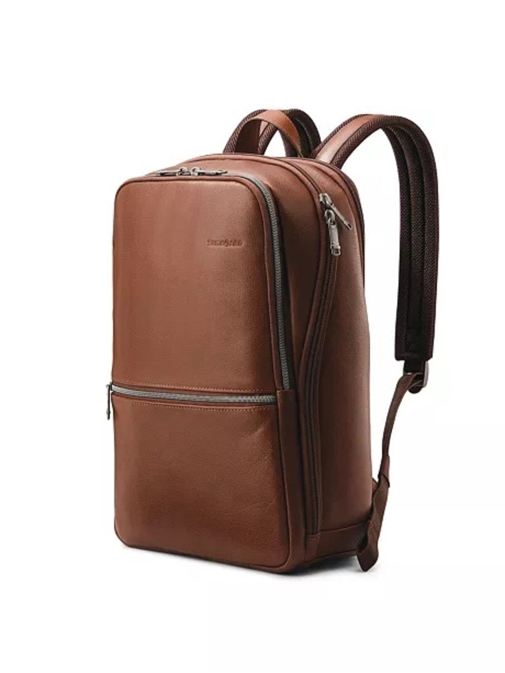 Samsonite Classic Leather Slim Backpack